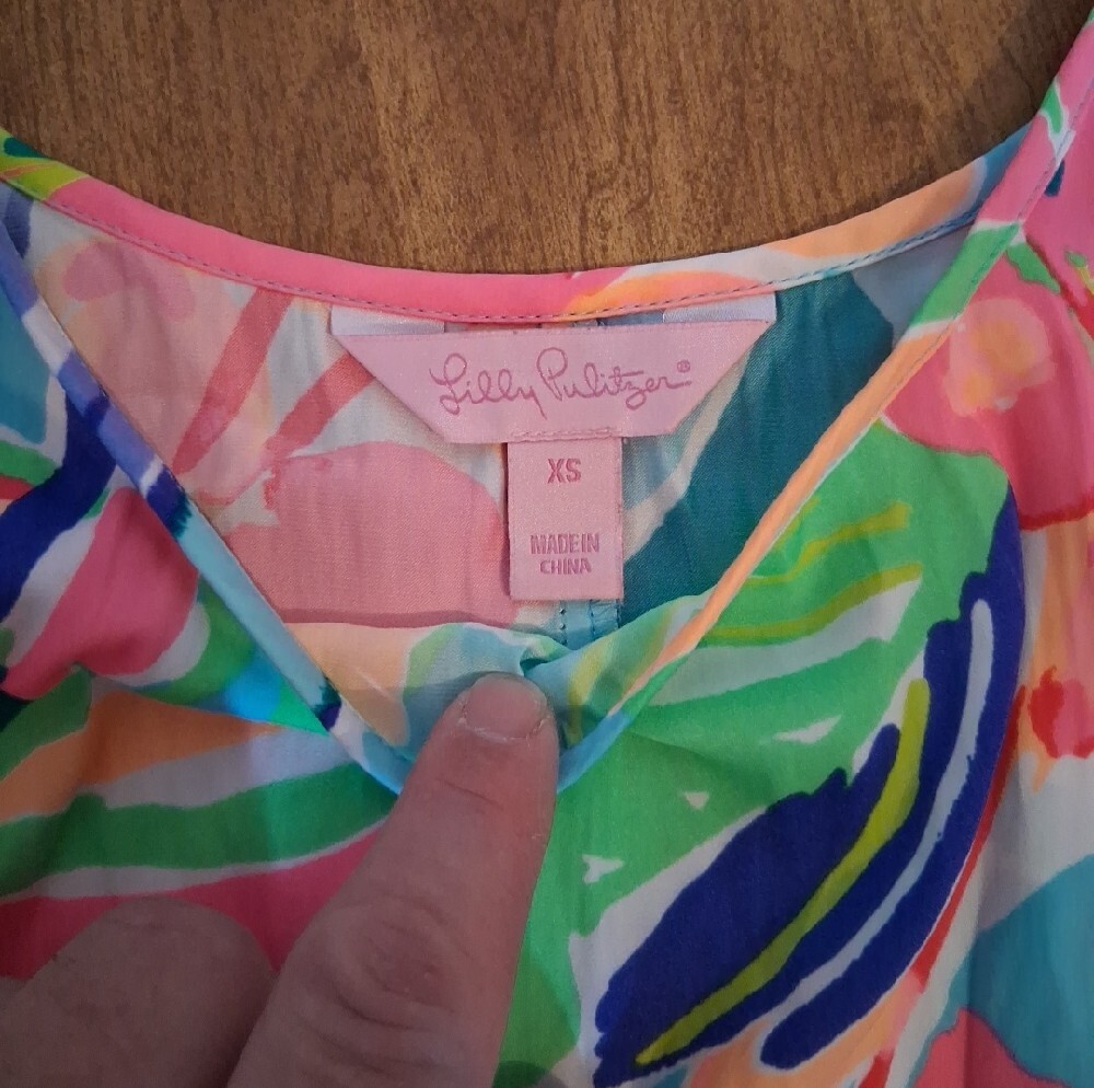 Lilly Pulitzer Rina Romper (Exotic Garden) - Picture 2 of 3